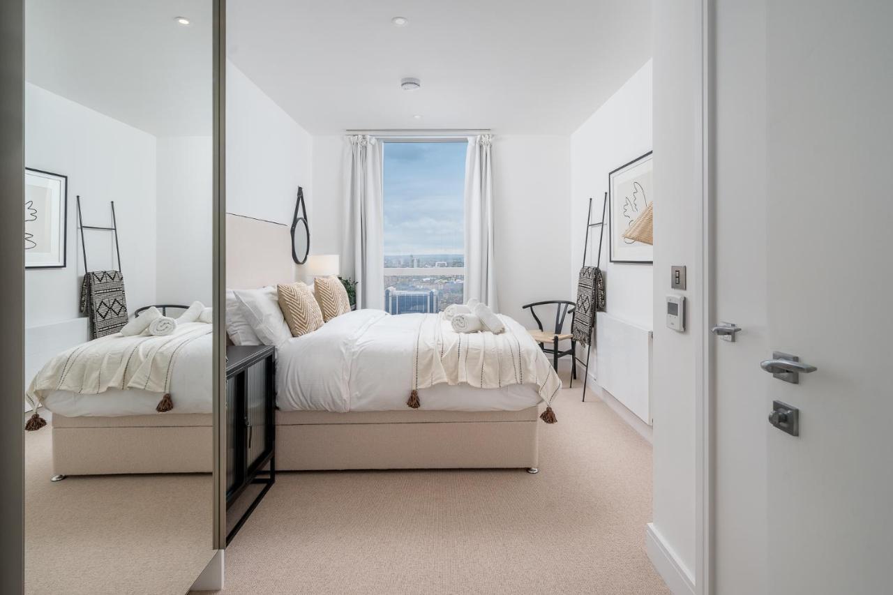 Luxurious Spacious 2Bed Suites Skyline River Views By Canary Wharf Londra Esterno foto