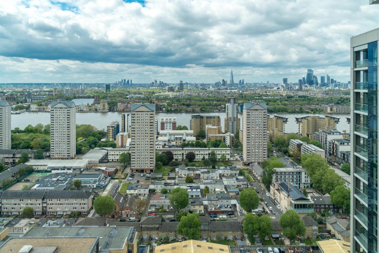Luxurious Spacious 2Bed Suites Skyline River Views By Canary Wharf Londra Esterno foto