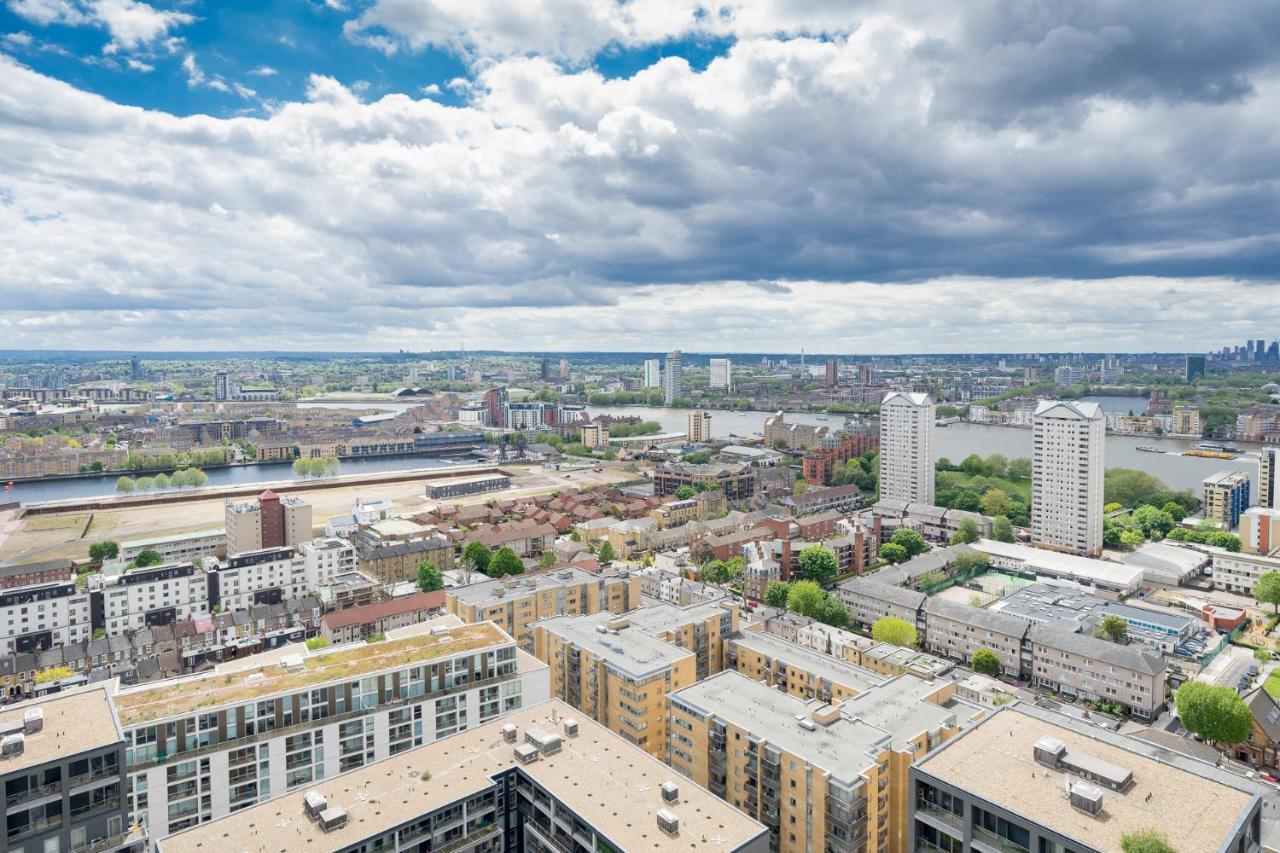 Luxurious Spacious 2Bed Suites Skyline River Views By Canary Wharf Londra Esterno foto
